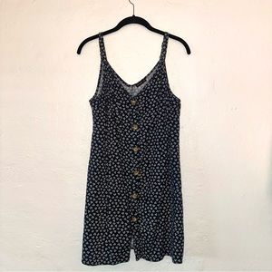 Cotton On | Navy blue dress with white flowers